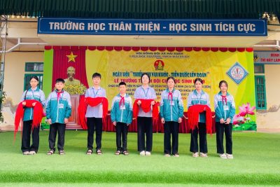 LIÊN ĐỘI TRƯỜNG THCS HẢI XUÂN RỰC RỠ NGÀY HỘI “THIẾU NHI VUI KHỎE – TIẾN BƯỚC LÊN ĐOÀN” NĂM HỌC 2025 – 2026